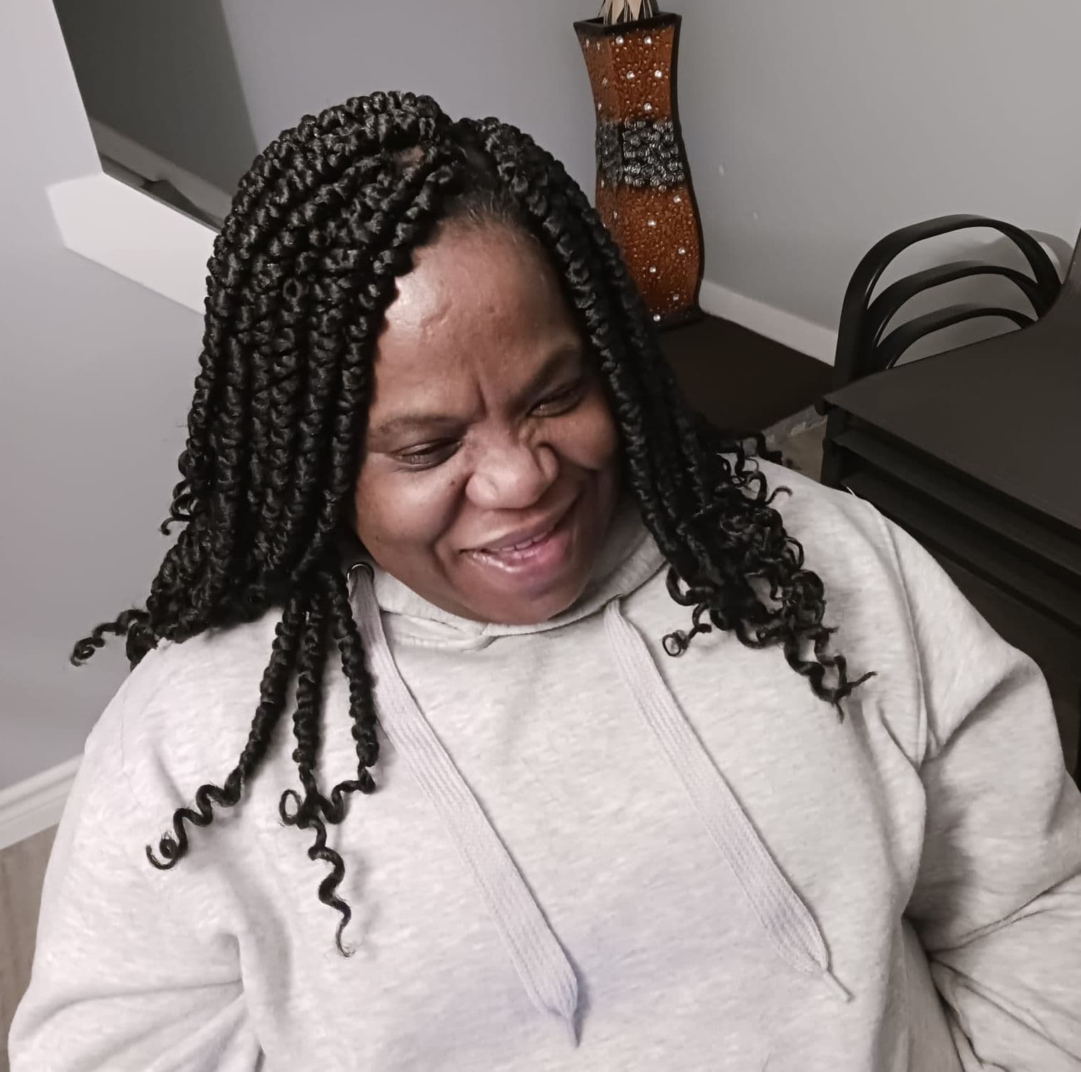 Simple Black Crotchetin Cambridge Ontario - professional hair services