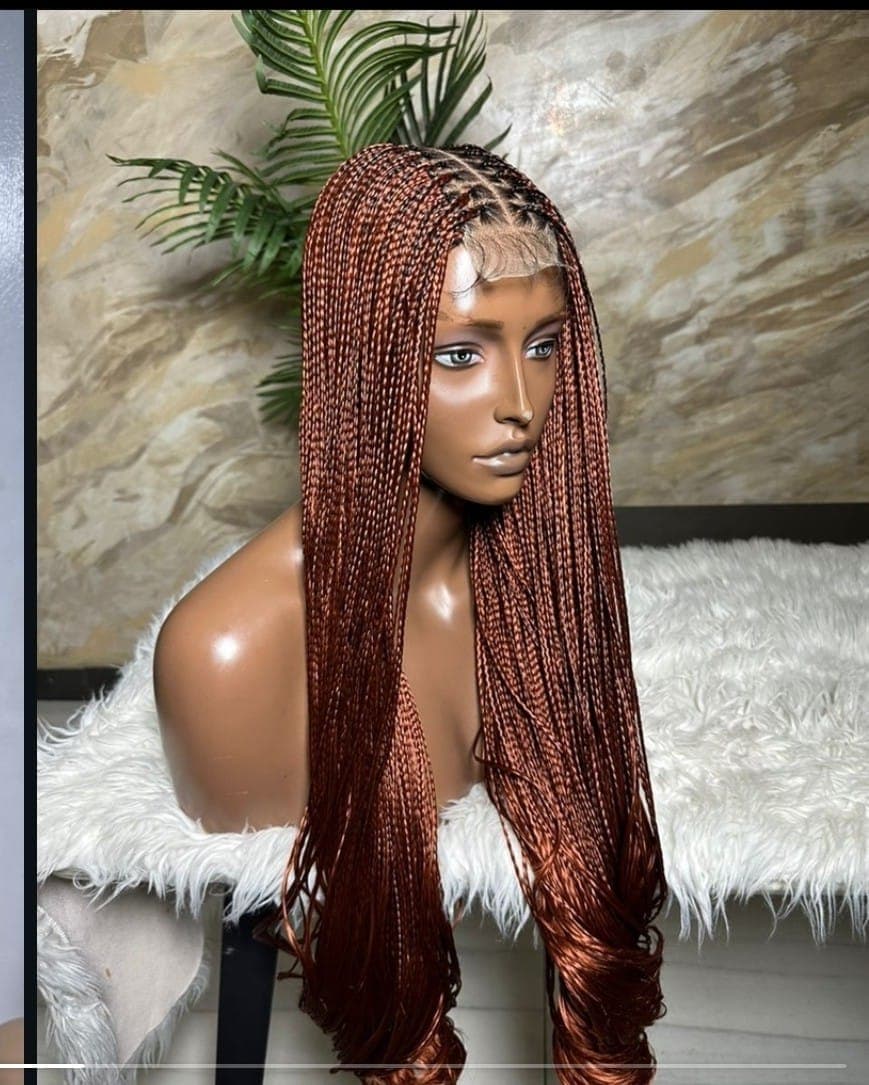 2 by 6 HD lace French curls braided unit. - Braided wigs in Cambridge Ontario at Robisfun Tender Touch