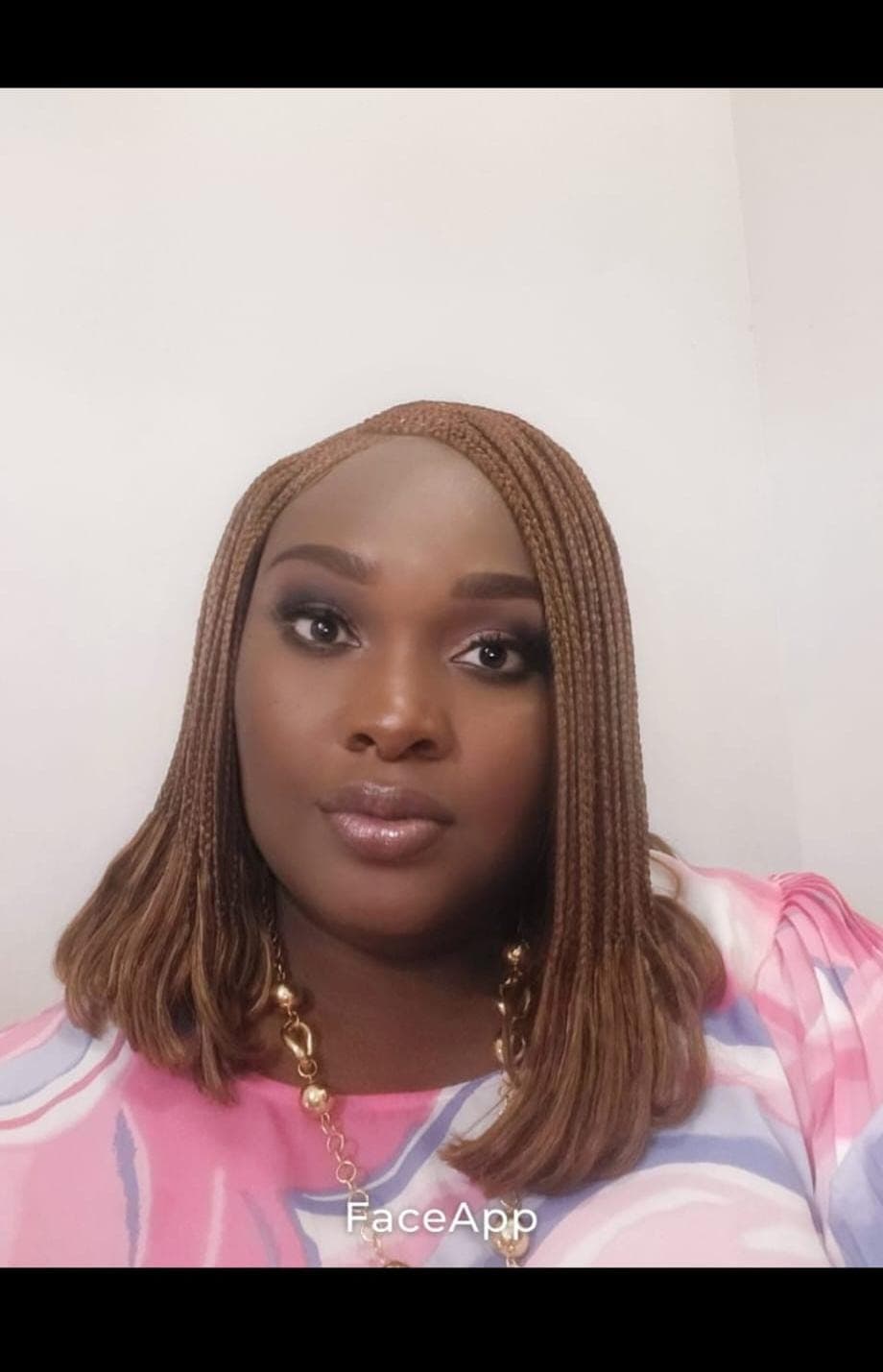 C-cut 2 layered full front Africa style Bob braided unit. - Braided wigs in Cambridge Ontario at Robisfun Tender Touch