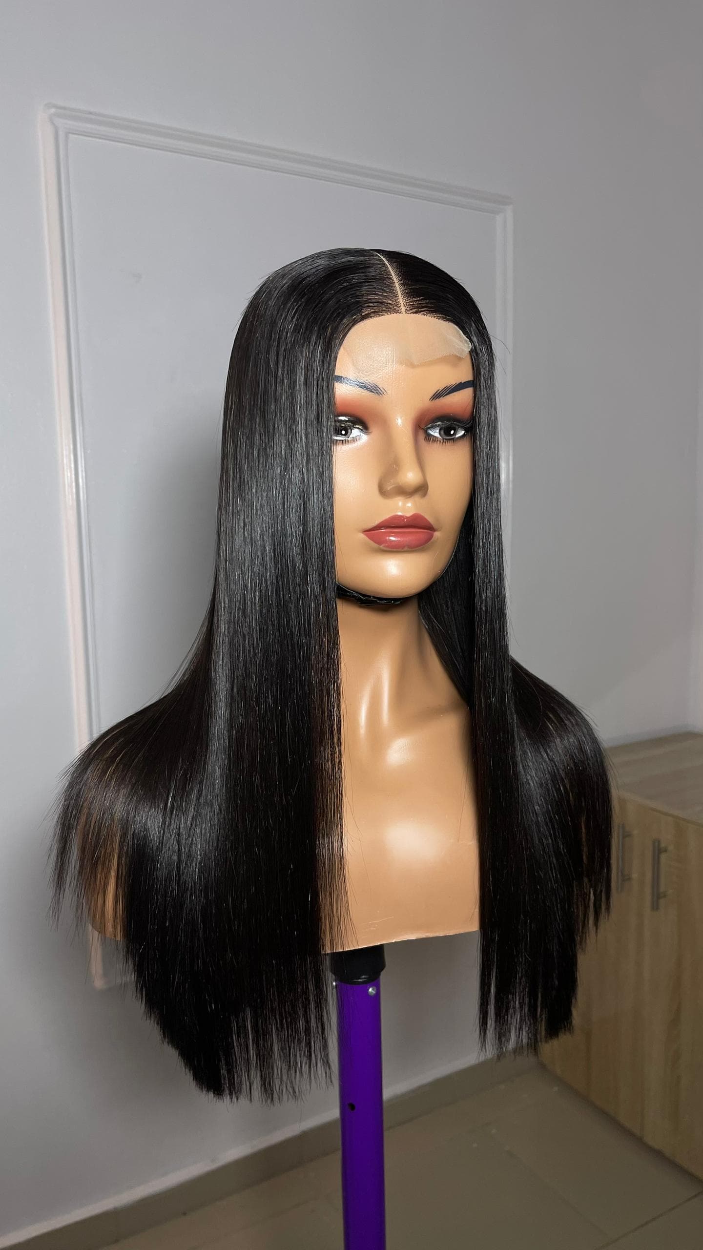 18”inches natural color Sdd Bone straight - Human Hair Wig in Cambridge Ontario at Robisfun Tender Touch